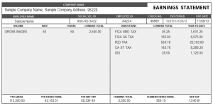 Instant Pay Stub