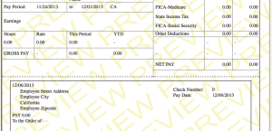 Online Paycheck Stubs